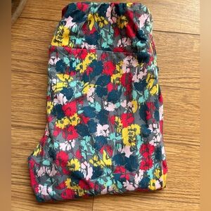 Jockey Floral Leggings - Red, Yellow, Blue